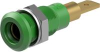 643040-25 Staubli Green Socket Test Socket, Tab Termination, 25A, 30V ac, Gold Plating