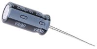 uvr1a222mpd Nichicon 2200μF Aluminium Electrolytic Capacitor 10V dc, Radial, Through Hole - UVR1A222MPD