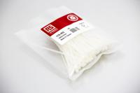178-462 RS PRO Cable Tie, 100mm x 2.5 mm, Natural Nylon, Pk-100