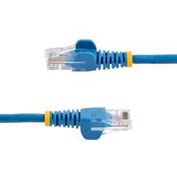 45pat50cmbl StarTech.com, 0.5m Cat5e, Blue RJ45 to Male RJ45 Male, U/UTP Unshielded, Terminated PVC Sheath