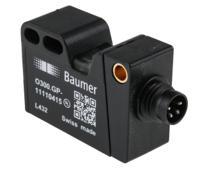 o300-gp-gw1b-72n Baumer Diffuse Photoelectric Sensor, Block Sensor, 30 mm → 200 mm Detection Range