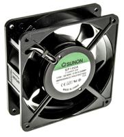 sp100a1123xstgn Sunon SP Series Axial Fan, 115 V ac, AC Operation, 161.4m³/h, 20W, 240mA Max, 120 x 120 x 38mm