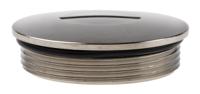 52103155 Lapp Blanking Plug, M40, Nickel Plated Brass, 44mm Diameter, Threaded