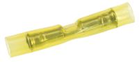 323994 TE Connectivity, PIDG Butt Splice Connector, Yellow, Insulated, Tin 26 → 24 AWG