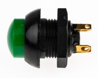 p9-213125 Otto Push Button Switch, Momentary, Panel Mount, SPDT, 28V dc