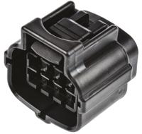 2822393-1 TE Connectivity, Econoseal J 070 Mk II+ Automotive Connector Plug Black 8 Way