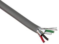 812-4753 RS PRO Data Cable, 2 Pairs, 4 Cores, 0.76 mm², Screened, 24 AWG, 100m, Aluminium Foil-PET Tape Shield