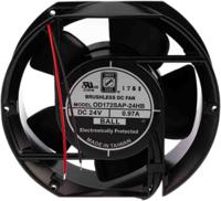 619-6719 RS PRO Axial Fan, 24 V dc, DC Operation, 399.3m³/h, 23.28W, 970mA Max, 172 x 150mm