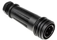 px092104p Bulgin Circular Connector, 4 Contacts, Cable, Standard Connector, Plug, Male, IP68, Buccaneer 900 Series