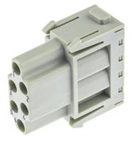 09140063101 HARTING Heavy Duty Power Connector Module, Female, Han-Modular Series, 6 Contacts