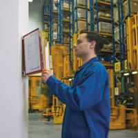 5512-00 Durable Blue, Green, Red, Yellow A4 Presentation Folder