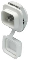 43120009 Schurter S16 Panel Mount IEC Connector Male, 10A, 250 V
