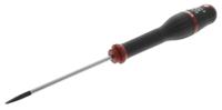 at3x75 Facom Slotted  Screwdriver, 3 x 0.5 mm Tip, 75 mm Blade, 178 mm Overall
