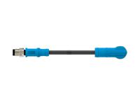 t4052118004-001 TE Connectivity Male 4 way M8 to Female 4 way M12 Sensor Actuator Cable, 500 mm