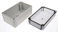 11150601 Spelsberg TK PS Series Grey Polystyrene Enclosure, IP66, Transparent Lid, 180 x 110 x 111mm