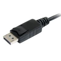 dp2mdpmf6in StarTech.com Male DisplayPort to Female Mini DisplayPort, PVC  Cable, 4K @ 60 Hz, 150mm