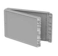 96036345-b-261704-abs-7035 Bopla Bocube Series ABS General Purpose Enclosure, IP66, IP68, Flanged, 271 x 170 x 40mm