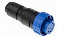 px041008s6065 Bulgin Circular Connector, 8 Contacts, Cable, Miniature Connector, Socket, Female, IP68, Buccaneer 400 Series