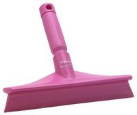 71251 Vikan Pink Squeegee, 104mm x 245mm x 50mm, for Food Preparation Surfaces