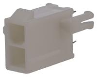 39-29-9027 Molex Mini-Fit Jr Series Straight Through Hole PCB Header, 2 Contact(s), 4.2 mm Pitch, 2 Row, Shrouded