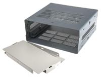 754-5989 RS PRO Grey Steel Instrument Case, 279 x 432 x 87mm