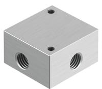 fr-4-14 Festo FR series 3 station G 1/4 Female Manifold Base, 2960
