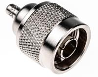 n1121a1-nt3g-1-50 Amphenol RF, Plug Cable Mount N Connector, 50Ω, Crimp Termination, Straight Body