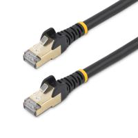 6aspat750cmbk StarTech.com, 7.5m Cat6a, Black RJ45 to Male RJ45 Male, STP Shielded, Terminated