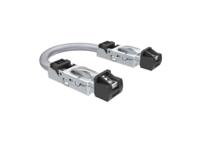 drpc21a009940 Amphenol Communications Solutions, 1m Cat6a, Black RJ45 to Male RJ45 Male, Terminated Thermoplastic Sheath