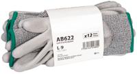 ab622g7rl Portwest AB622 - Cut C13 PU Essential Multipack Grey Elastane, Fibreglass, High Performance Polyethylene, Polyester Work