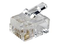 266-2642 RS PRO Male RJ11 Connector, Cable Mount Straight 1 Port 6 -Way