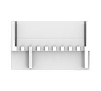 2391423-9 TE Connectivity 2391423 Series Receptacle Edge Connector, Board Mount, 9-Contacts, 2.5mm Pitch, 1-Row, Crimp Termination