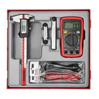 ttdcm Teng Tools Metric Digital Caliper, Feeler Gauge, Multimeter, Thread Gauge TTDCM Measuring Set