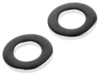 483-0669 RS PRO Nickel Plated Brass Plain Form A Washers, M6, DIN 125A
