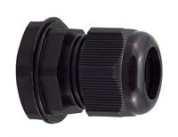 210-1331 RS PRO Black Nylon Cable Gland, M25 Thread, 11mm min., 17mm max., IP68