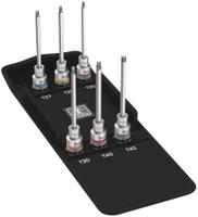 05004211001 Wera 6-Piece 1/2 in Bit Socket Set, Torx Bit