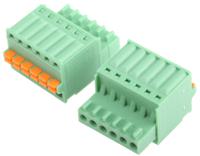 1881367 Phoenix Contact, 2.5mm Pitch, FK-MC 0.5/ 6-ST-2.5, 6 Way, , Pluggable Terminal Block, Plug, Cable Mount, Spring Cage