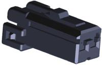 174463-2 TE Connectivity, MULTILOCK 070 Male Connector Housing, 2 Way, 1 Row