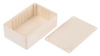 bim200010-whwh CAMDENBOSS 2000 Series Beige ABS Enclosure, IP54, Beige Lid, 75 x 50 x 27mm