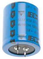 mal205857103e3 Vishay 10000μF Aluminium Electrolytic Capacitor 40V dc, Snap-In - MAL205857103E3
