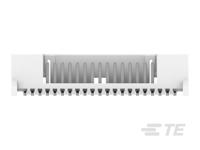 2-2355091-1 TE Connectivity MICRO CT Series Straight Board PCB Header, 21 Contact(s), 1.2 mm Pitch, 1 Row, Shrouded