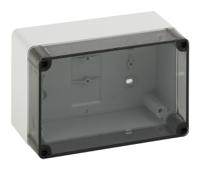 74402401 Spelsberg AK Compact Range Series Transparent Polystyrene Enclosure, IP65, Transparent Lid, 250 x 200 x 113mm