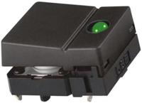 b3j-4100 Omron Black Button Tactile Switch, SPST 50 mA @ 24 V dc 6.8mm Through Hole