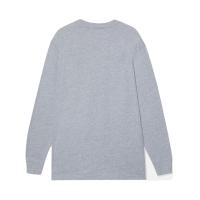 dk0wl450hg01 Dickies Charcoal Cotton Long Sleeve T-Shirt, UK- L, EUR- L