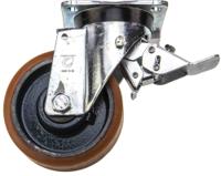 23872-fv LAG Braked Swivel Castor Wheel, 850kg Capacity, 200mm Wheel