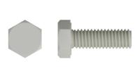 rnd-610-00760 Nylon 6.6 hexagon h/set screw,M8x16mm