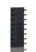 ssw-108-01-g-s Samtec SSW Series Straight Through Hole Mount PCB Socket, 8-Contact, 1-Row, 2.54mm Pitch, Solder Termination