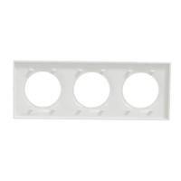 s500706 Schneider Electric White, 3 Gang, Odace