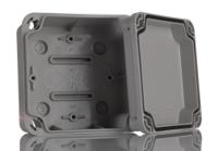 el111 HellermannTyton EL Series Grey Polystyrene Junction Box, IP67, 108x64x108mm