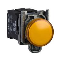 xb4bv35 Schneider Electric, XB4, Flush Mount Orange Incandescent Pilot Light, 22mm Cutout, IP66, IP67, IP69(IP69K), Round, 110